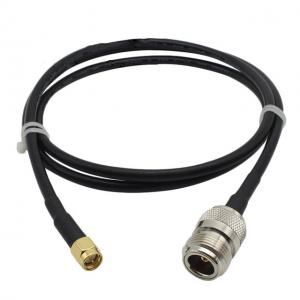 China Low Loss SMA Male To N Female Type RG58 Coaxial Extension RF Jumper Cable supplier