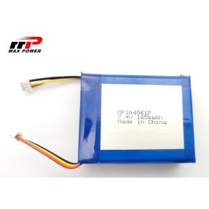 104861P 1850mAh 7.4V Lithium Polymer Battery For Wireless Bluetooth Printer