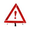 China Easily Assemble Red Dot Reflective Roadside Car Emergency Warning Triangle for Safety wholesale