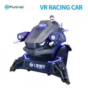 China 1 Player 100% Electric System 9D VR Car Racing Simulator In Theme Park supplier