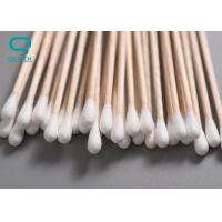 China Industrial Grade Cotton Cleaning Swabs With Inherently Polymer Handle on sale
