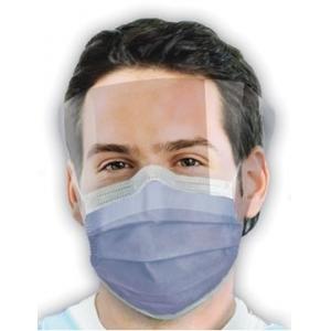 EO Sterilized 3Ply 4Ply Disposable Earloop Face Mask With Face Shield