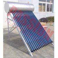 China Stainless Steel Anti Freezing Heat Pipe Solar Water Heater With Intelligent Controller on sale