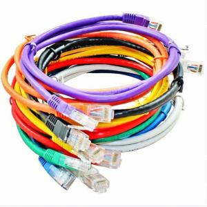 China 28AWG 4P UTP Cat6 Patch Cord With Rj45 Connector supplier