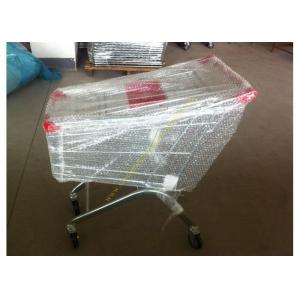 China Supermarket Shopping Cart Trolley / Metal Grocery Cart / 150 Litres Hand Trolley supplier