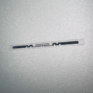 China 98 X 6mm Silver Roll Customizable Chip Code Security RFID Soft Label wholesale
