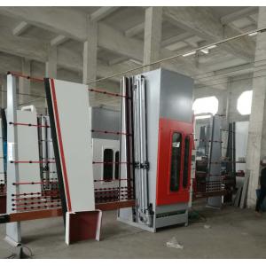 China Vertical Structure Mirror Surface Glass Coating Sandblasting Machine for Business supplier