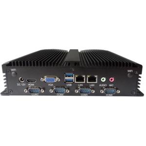 All-Aluminum Fanless Box PC LED Touch Monitor Industrial Box PC Embedded Box Computers