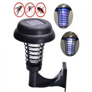 Pathways Solar Powered LED Ground Lights Mosquito Insect Bug Zapper