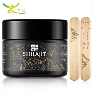 OEM Shilajit Resin Pure Himalayan Private Label Shilajit Resin Fulvic Acid Liquid