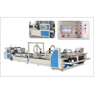 Automatic Folder Gluer, Corrugated Carton Box Feeding + Gluing + Folding + Counting + Stacking + ouput