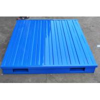 China Reusable Returnable Heavy Weight Industrial Metal Pallets For Storage Handling on sale