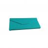 Blue Magnet Closure Folding Triangle Eyeglasses Case Sunglasses Packaging Box