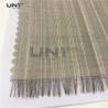 China Horse Tail Woven Interlining Fabric For Uniform And Business Casual Suits wholesale