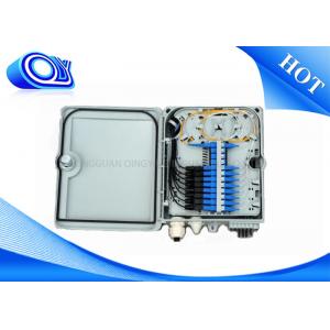 China FTTH 12 Core Optical Fiber Patch Panel (PC+ABS) Fiber Optical Distribution Box supplier