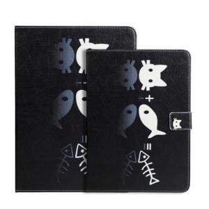 China Ultra Slim Cat Cartoon  PU Leather Magnetic Light Weight Cover Tablet Case For iPad Air supplier