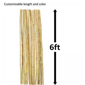 Natural Bamboo Plant Support Stakes for Indoor Plants, Bamboo Sticks Poles Garden Bamboo Stake 40cm 595cm