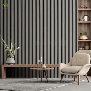 New Design Akustik Panel Soundproof Wood Slat Acoustic Wall Panels Forliving Room Wall Decor