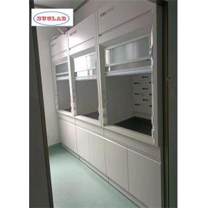 Customized Made Horizontal Fume Hood With Scrubber For Sale Airflow 400m3/h For School & Hospital Laboratory