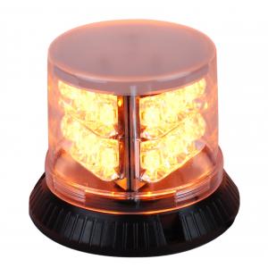 3W Amber Led Beacon Warning Light , 6 Modes LED Flashing Beacon Lights