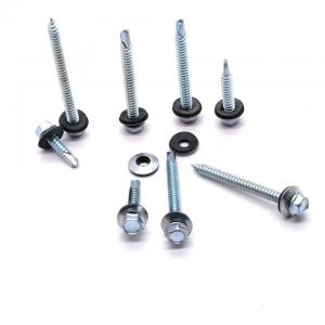 St6.3 Self Drilling Screw Stainless Steel Hexagonal Self Drilling Self Tapping Screw