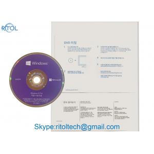 MS Windows 10 Pro 64bit DVD OEM , Microsoft Windows 10 32 Bit Win 10 Pro OEM Key