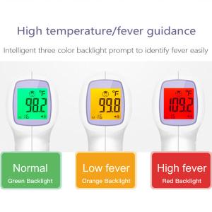 China High Sensitive Gun Type No Touch Infrared Thermometer LCD Screen Check For Fever supplier