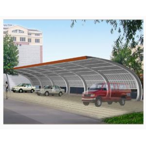 China Structure en acier Garde-auto Architecture résistante assure la sécurité des véhicules supplier