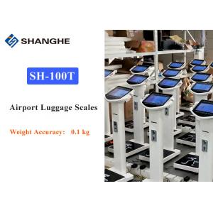 Automatic Measurement Airport Luggage Scale 0.1 Kg Weight Accuracy Durable