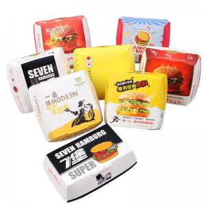 Fried Chicken Cardboard Takeaway Boxes Kraft Paper To Go Containers Custom