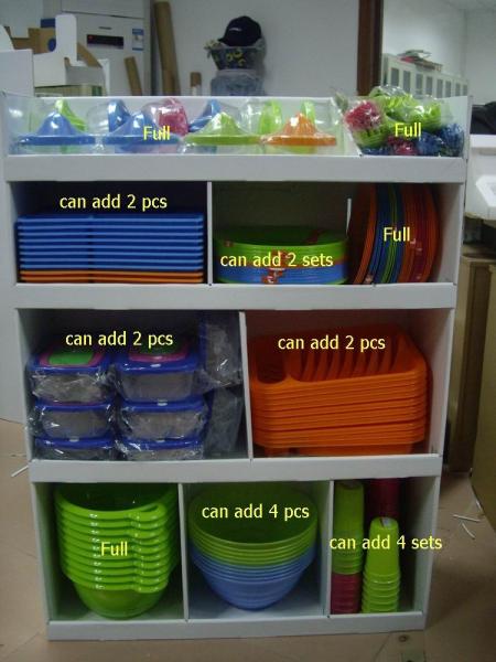 Custom Cardboard display stand with green material 4C printing supplier