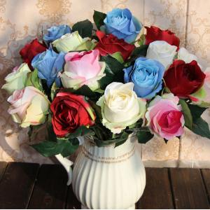 UVG Decoration flowers Wholesale Table Centerpiece Real Touch Flower Rose