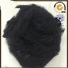 Black Recycled Polyester Staple Fiber , Polyester Yarn Raw Material 1.5D-20D