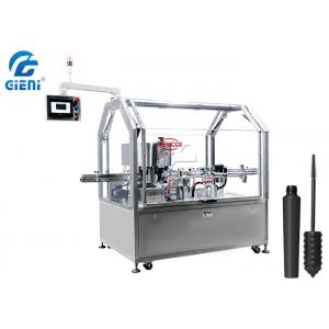China 50-110mm Length Mascara Tube Labeling Machine 90pcs/Min supplier