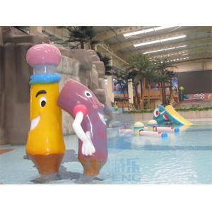 China Aqua Park Spray Pencil Shape Fountains For Children Splash Zone supplier