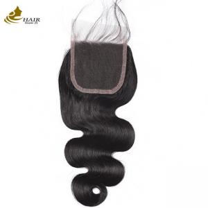 China 9A Remy Curly Full Lace Frontal Closure 4x4 Human Hair supplier