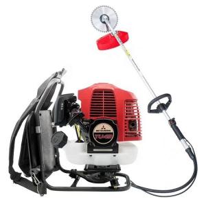 China 42.7CC Backpack Brush Cutter 2 Stroke 1.45kw Gasoline Engine Electric Brush Cutter Gx35 supplier