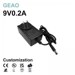 China 9V 0.2A Wall Mount Power Adapters For Original Led Light Strip With Neon Light Monitoring Adapter CCTV supplier