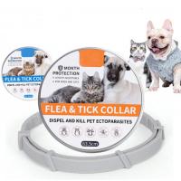 China Natural Hypoallergenic Flea And Tick Silicone Cat Collar Waterproof For Dogs on sale