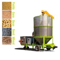 China ZVM9 Portable Grain Dryer / Mobile Corn Dryer With 20 Ton Per Day Multiple Fuel Option on sale