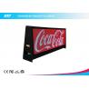 China Wireless SMD2727 Taxi Led Display / Taxi Top Sign for Dynamic Advertising wholesale