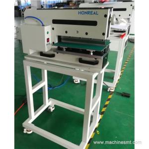 China Pneumatic 240V PCB Cutting Machine , PCB V Grooving Machine For Aluminum SMD RF4 Board supplier