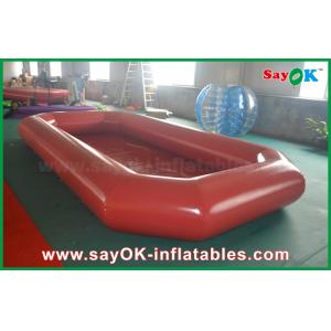 China Inflatable Water Game 5 X 2.5m Outdoor Pvc Small Inflatable Water Swimming  Pool For Kids supplier