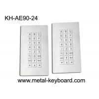 24 Keys Metal Industrial Rugged vandal proof keyboard IP65 Weatherproof