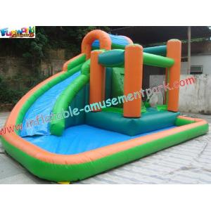 China Fire Retardant And Water-proof Kids Indoor Outdoor Inflatable Water Slides Pool Toys supplier