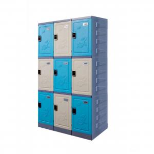 China Water Park Swimming Pool Accessories Smart Key Storage ABS Plastic Locker Cabinet supplier