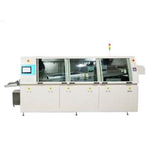 China Máquina de solda automática de ondas de duas ondas com velocidade de transporte ajustável 0-1800 mm/min wholesale