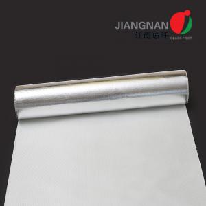 China 0.55mm Aluminum Foil Laminated Fiberglass Fabric Heat Insulation supplier