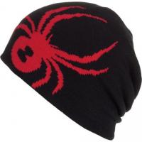 China Unisex Spider Knitting  Acrylic Wool Innsbruck Pattern Reversible Chunky Beanie Hat For Men on sale