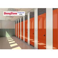 China Airport Phenolic Toilet Partitions , Easy Clean Compact Laminate Toilet Partitions on sale